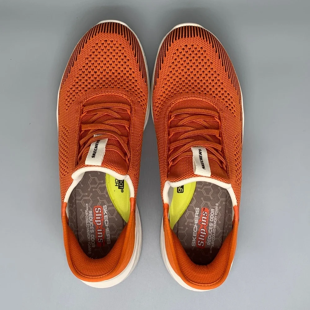 Skechers Slip-Ins Orange Walking Shoes‎ 210810 Men’s Sz 10.5
